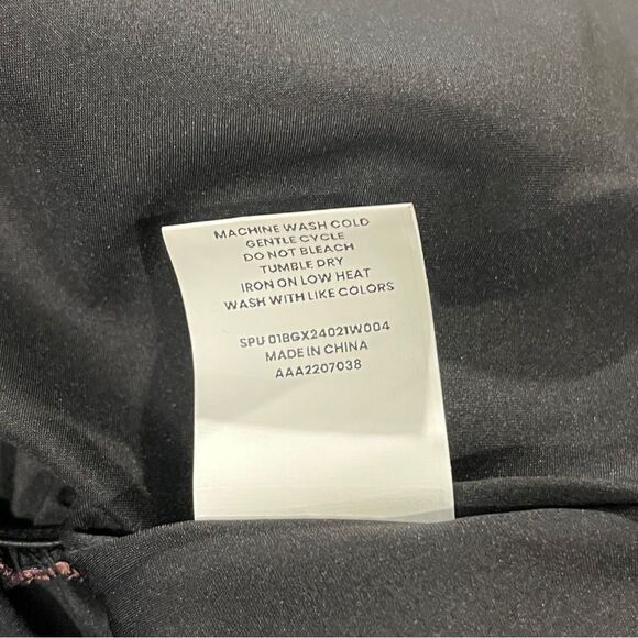 Bloomchick tulip Floral print Black short sleeve peplum Top/blouse - Picture 10 of 13